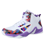 Fashion Couples Sneakers Men Sport Shoes Men Basketball Shoes Zapatillas De Baloncesto Men High Top Basketball Sneakers Outdoor