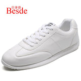 White Leather Sneakers Boys Sport Vulcanized Shoes Men Comforthable Spring Sneakers Mens Casual Shoes