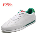 White Leather Sneakers Boys Sport Vulcanized Shoes Men Comforthable Spring Sneakers Mens Casual Shoes