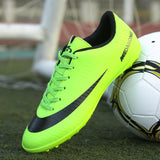 Professional Men Kids Turf Indoor Soccer Shoes Cleats Original Superfly Futsal Football Boots Sneakers Men Chaussure De Foot New